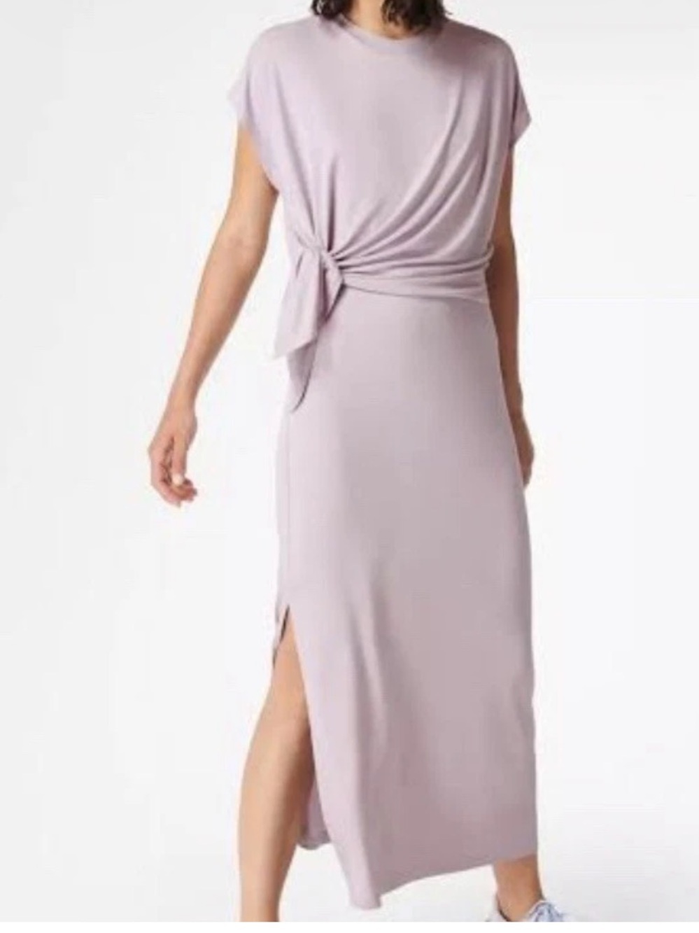 Lavender Sweaty Betty Mellow Midi
Dress casual summer party spring $128 anthro